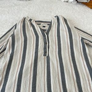 Striped Long Sleeve Top